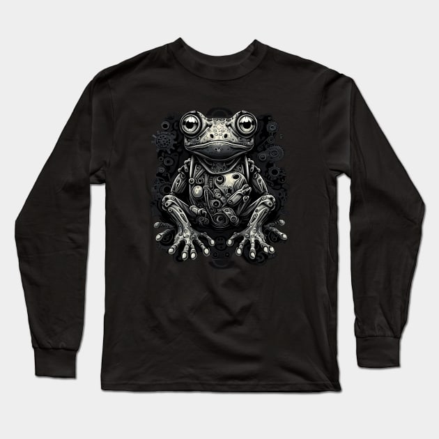 Kambo Frog Long Sleeve T-Shirt by AI INKER